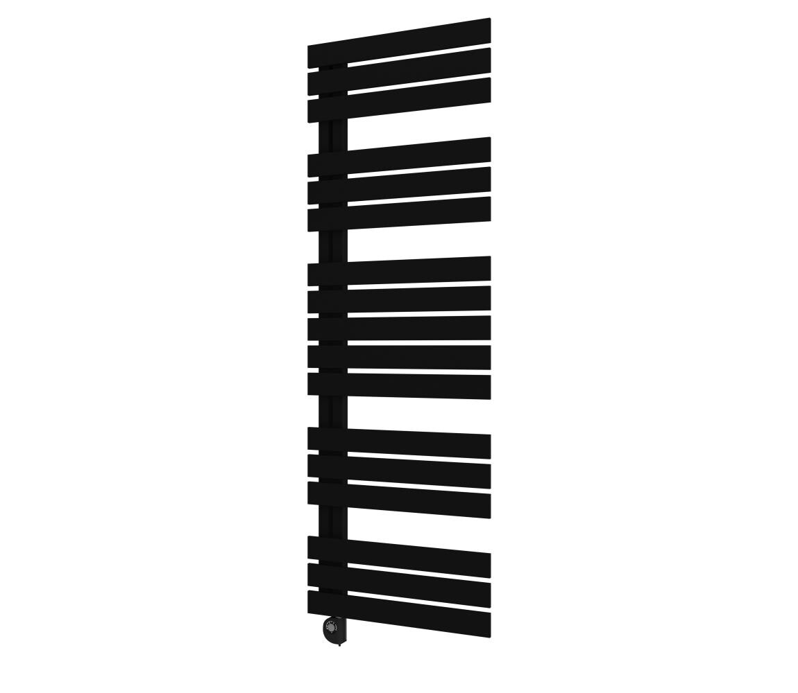 Vertaduro - Koupelnový radiátor s termostatem ZIVA 800W 177x50 cm černá DTHE17700500MKF3-8409
