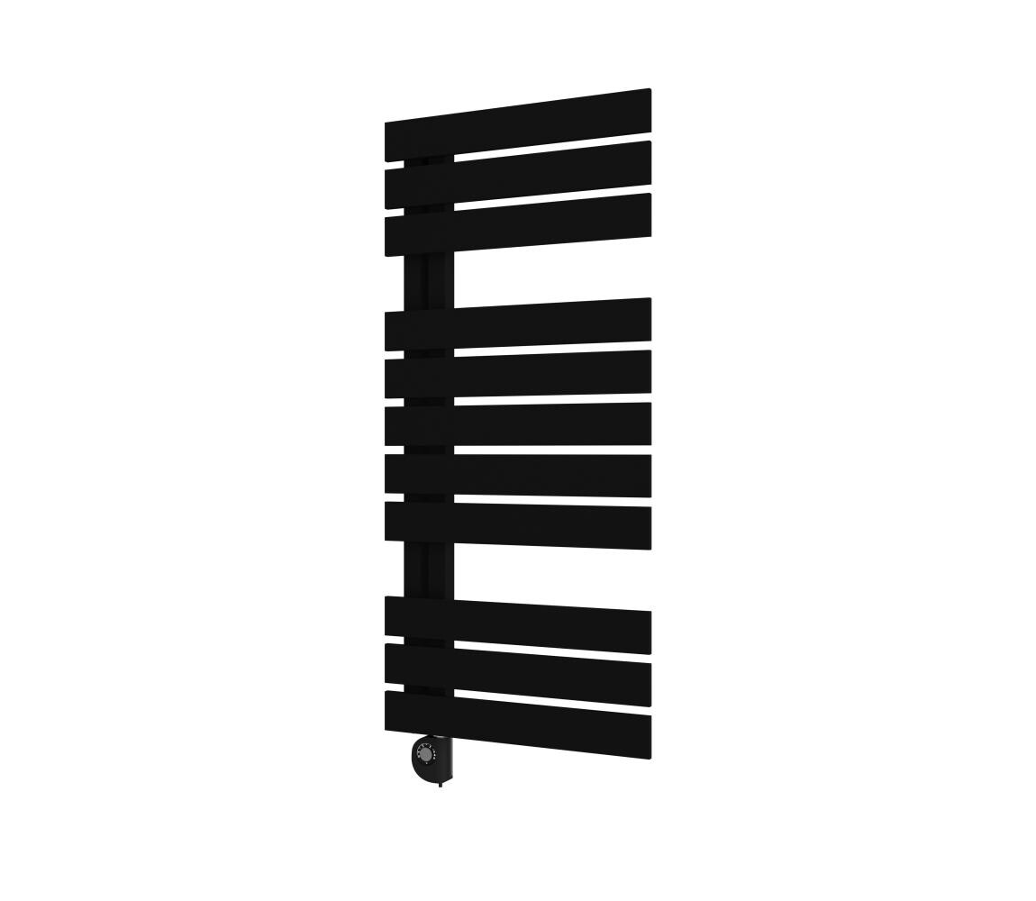 Vertaduro - Koupelnový radiátor s termostatem ZIVA 500W 109x50 cm černá DTHE10900500MKF3-8409