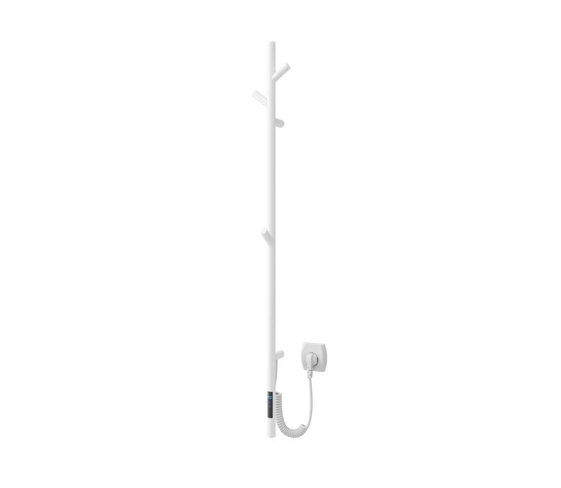 Vertaduro - Elektrický sušák ručníků MEDA 37W 118x16 cm bílá DAXI11800160TK05-8410