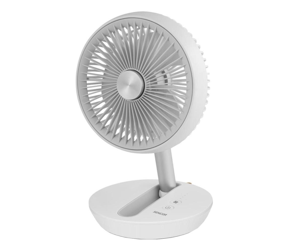 Sencor - Nabíjecí stolní látor 5W/5V 4000 mAh bílá 41016922