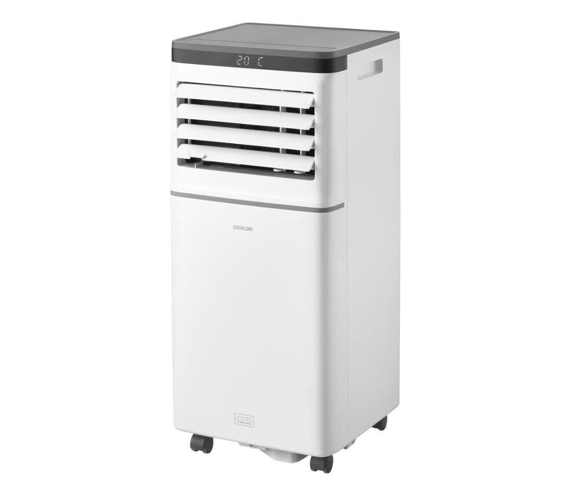 Sencor - Chytrá mobilní klimatizace 3v1 815W/230V 8000 BTU Wi-Fi bílá + DO 41026783