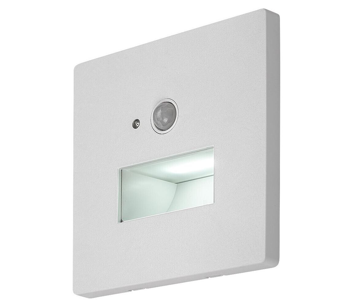 Rabalux 77198-LED Schod sv se senz poh a soum LUNCA 1W/230V 3000/4500/6500K bílá 77198