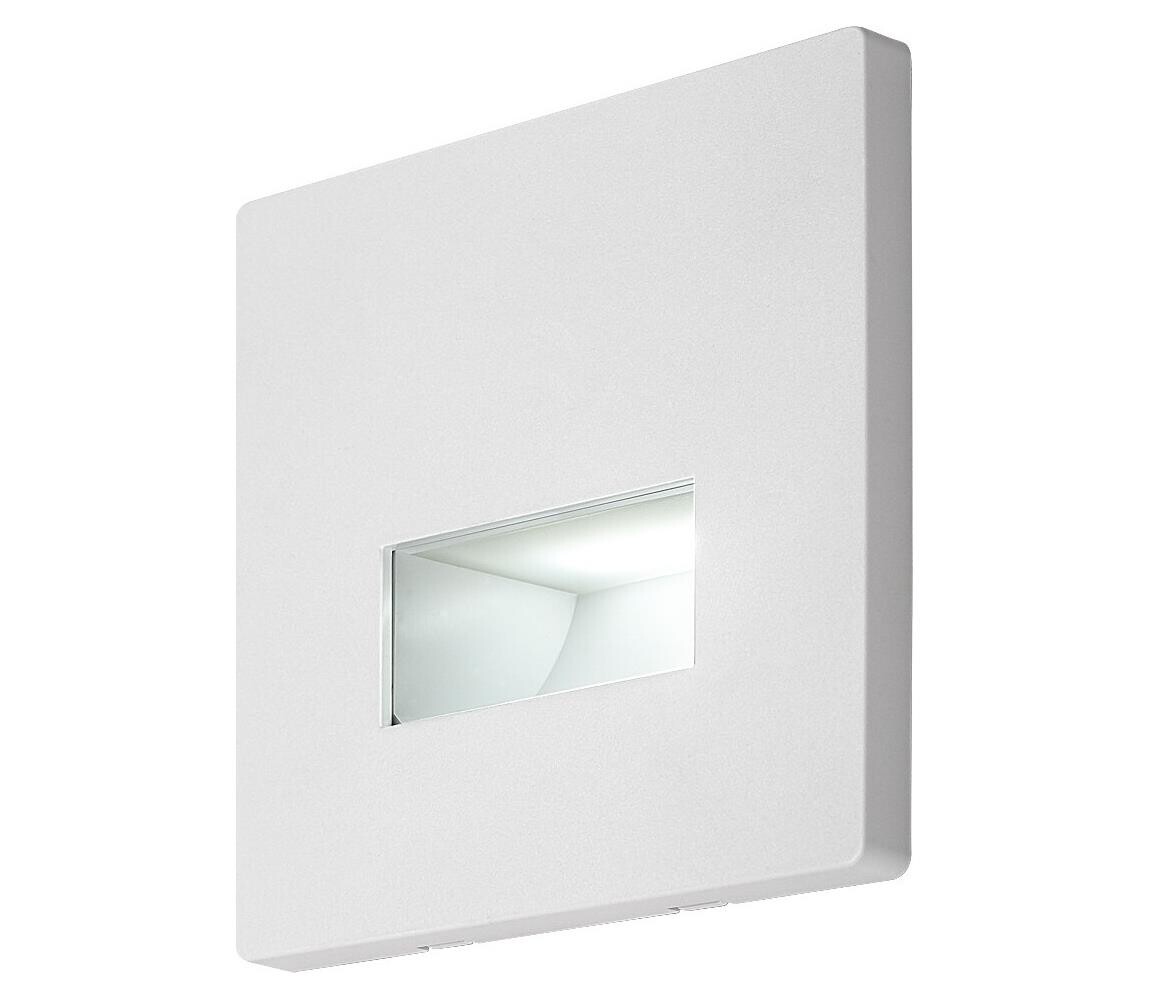 Rabalux 77196 - LED Schodišťové svítidlo LUNCA LED/1W/230V 3000/4500/6500K bílá 77196