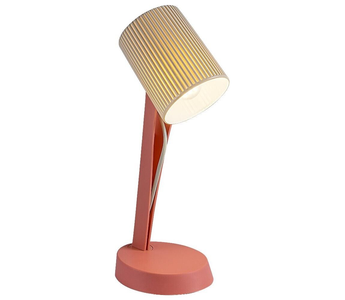 Rabalux 74088 - Stolní lampa SOLVET 1xE14/11W/230V růžová 74088