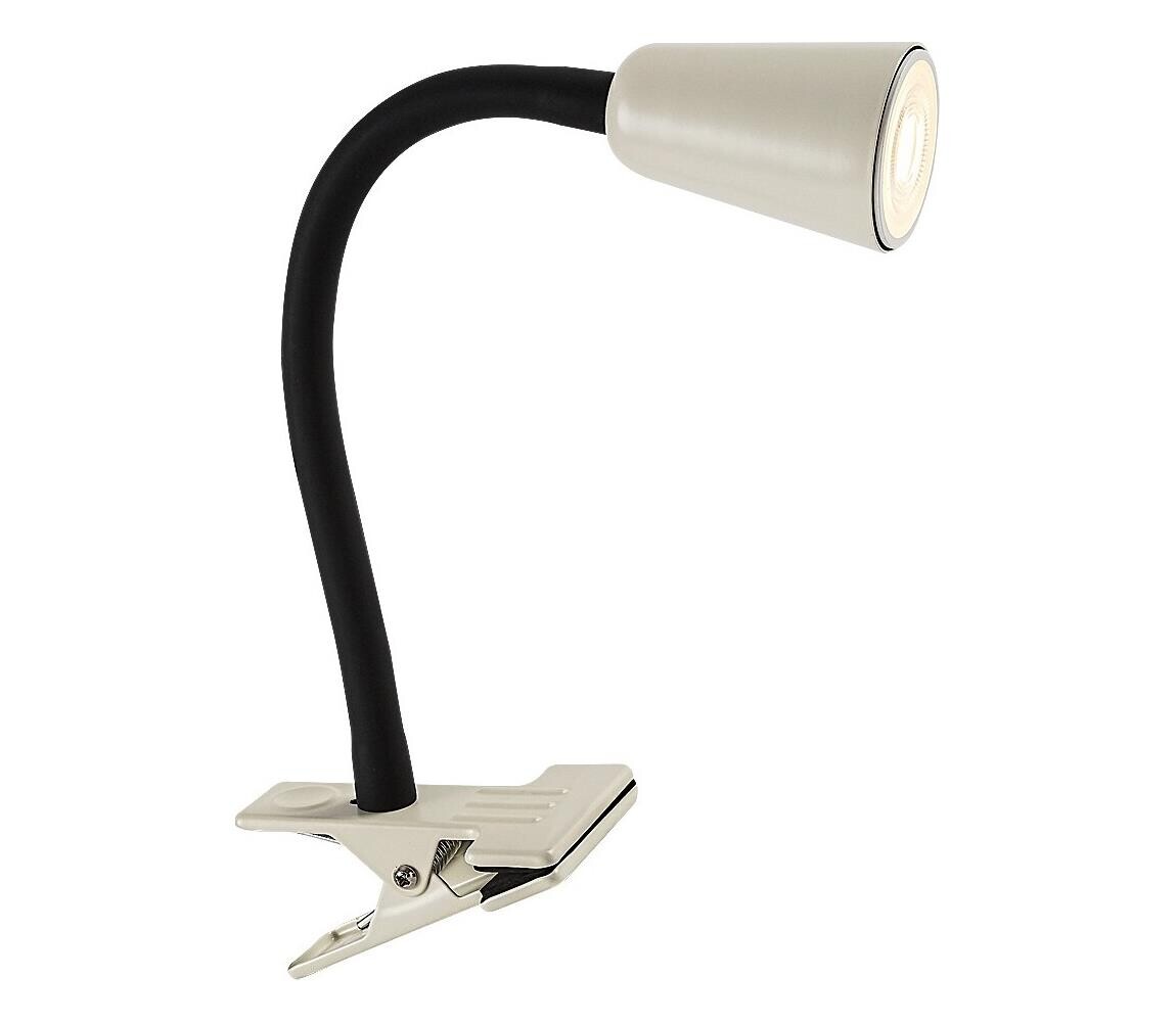 Rabalux 74091 - Stolní lampa s klipem ALDO 1xGU10/7W/230V krémová 74091