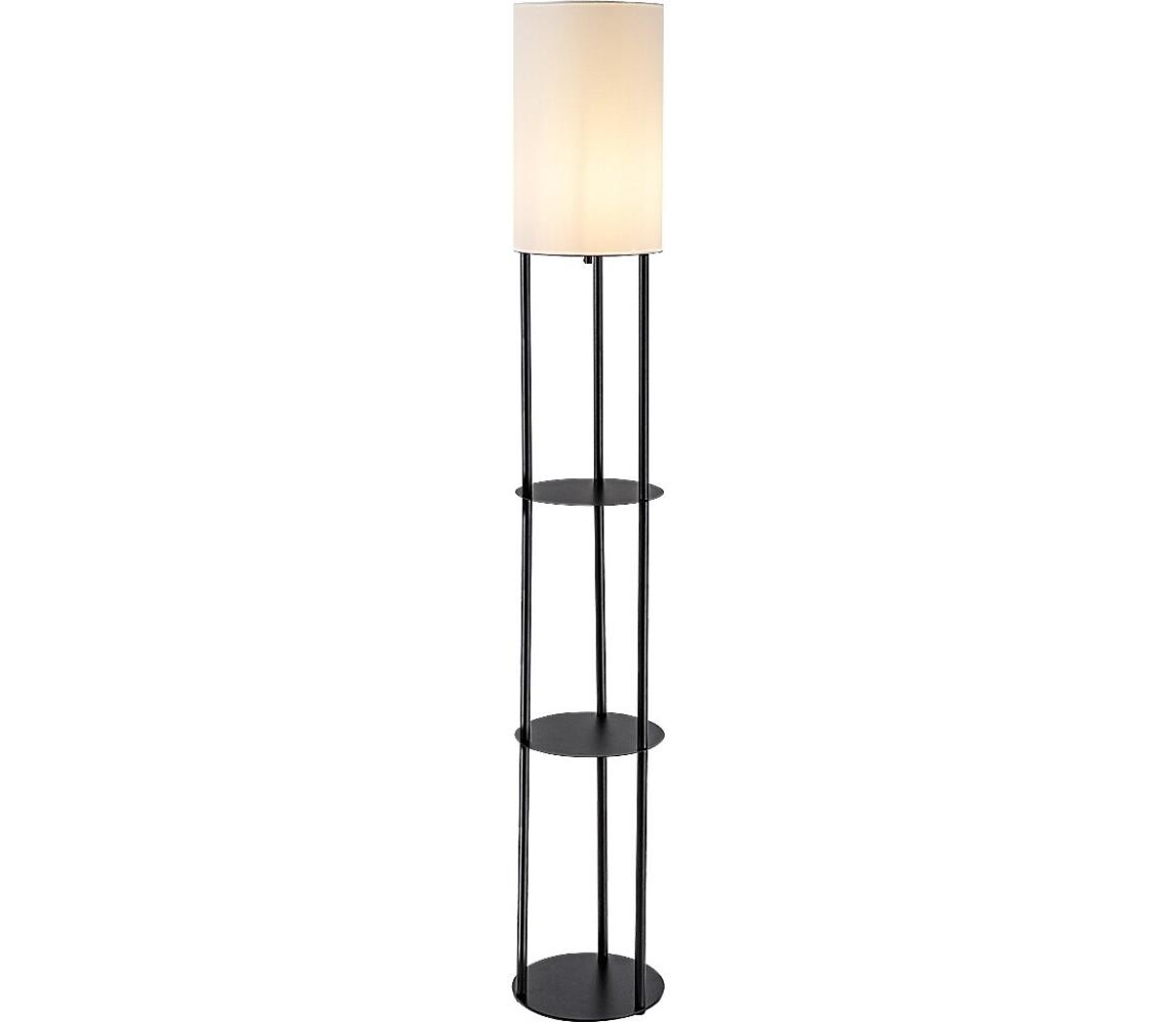 Rabalux 74106 - Stojací lampa BRONN 1xE27/40W/230V černá 74106