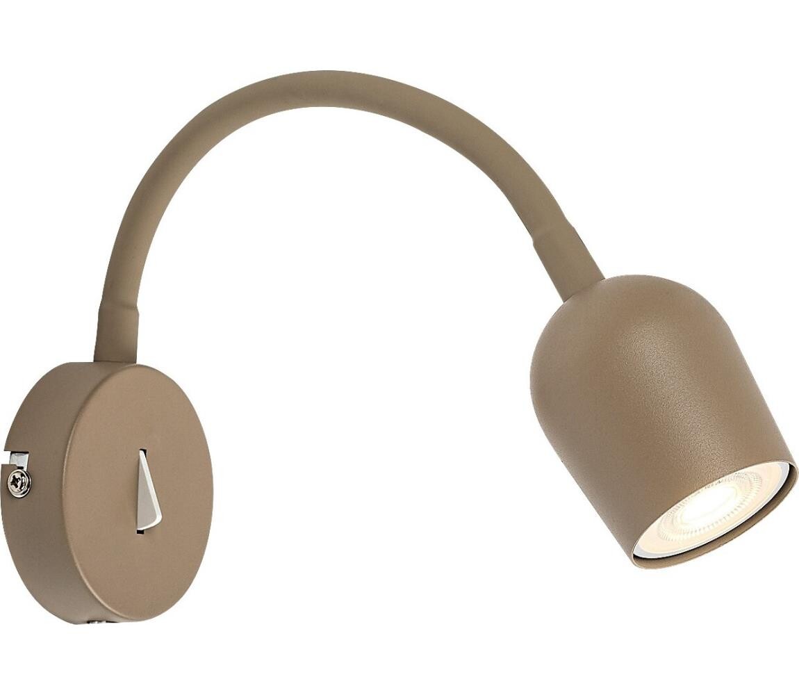 Rabalux 73112 - Nástěnné bodové svítidlo LIANET 1xGU10/15W/230V béžová 73112