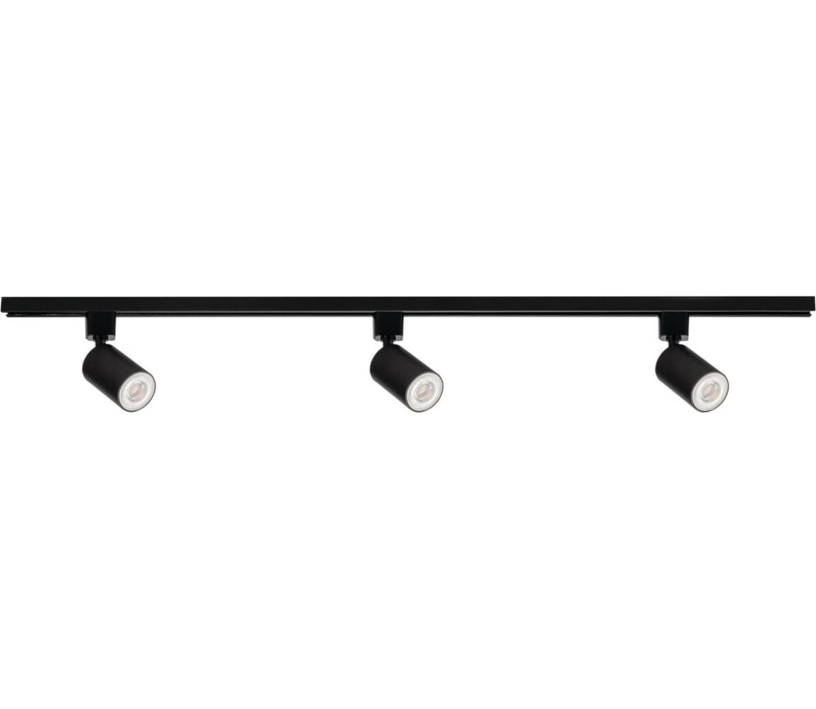 45922 - Bodové svítidlo v lišt. systému ALTEAR 3xGU10/10W/230V 1m černá 45922