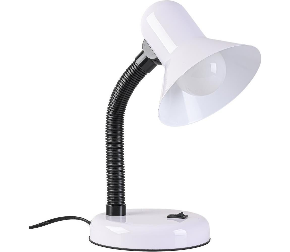 Stolní lampa MENTOR 1xE27/15W/230V bílá ML2569