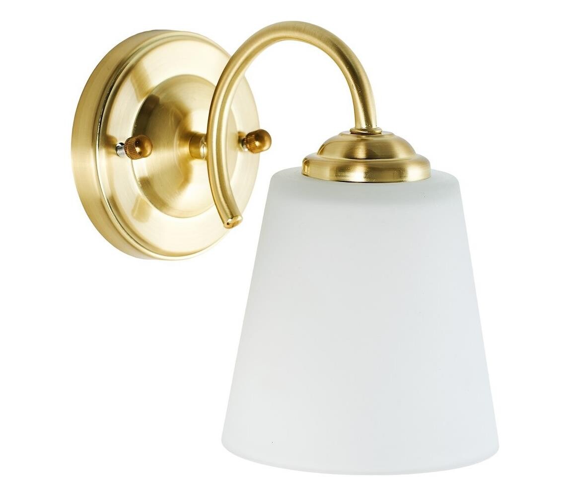 Nástěnná lampa PAFOS 1xE27/15W/230V zlatá ML2764