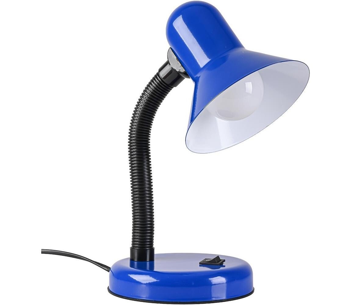 Stolní lampa MENTOR 1xE27/15W/230V modrá ML2572