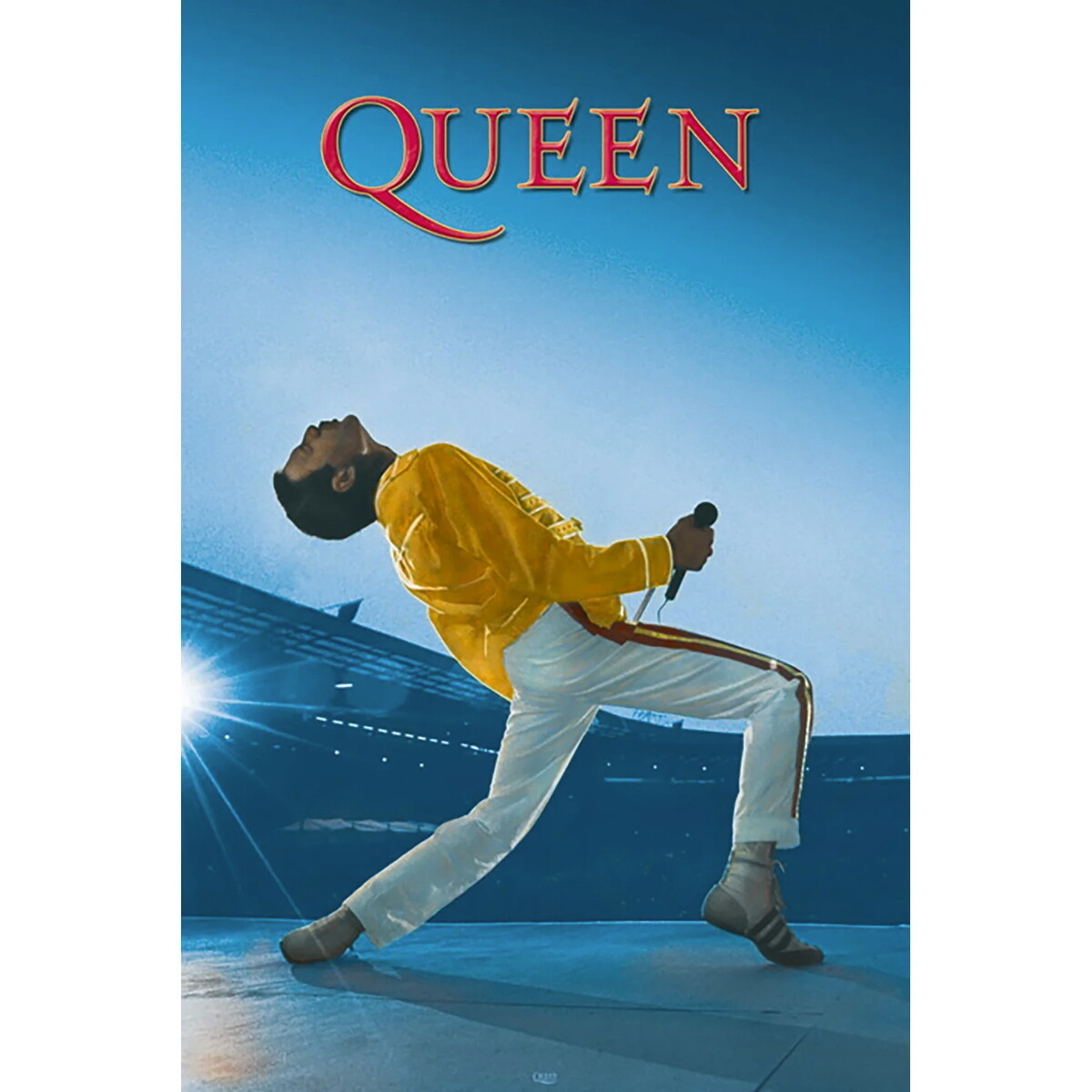 plakát QUEEN - LIVE AT WEMBLEY