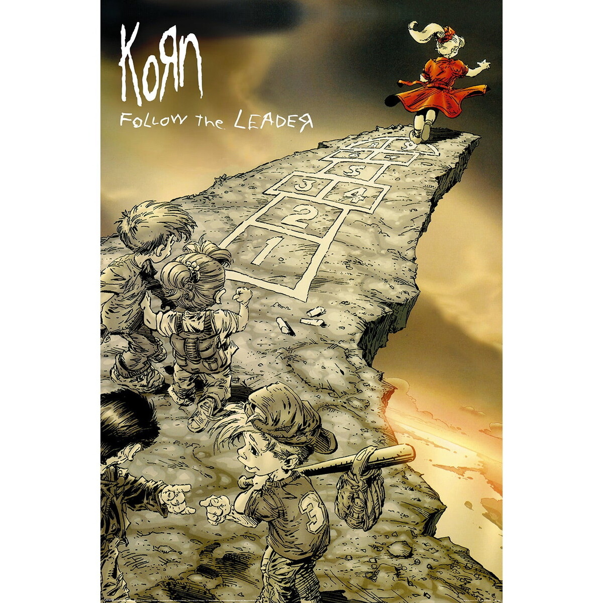 plakát KORN - FOLLOW THE LEADER