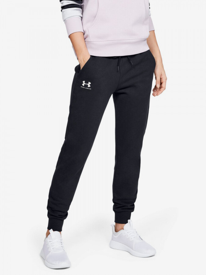 Tepláky Under Armour Rival Fleece Sportstyle Graphic Pant-Blk
