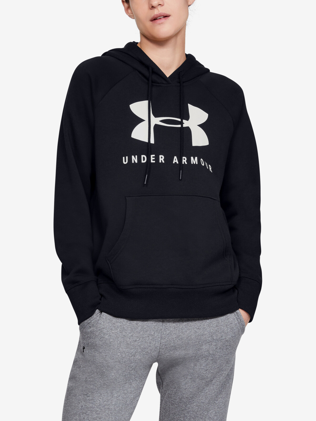 Mikina Under Armour Rival Fleece Sportstyle Graphic Hoodie-B