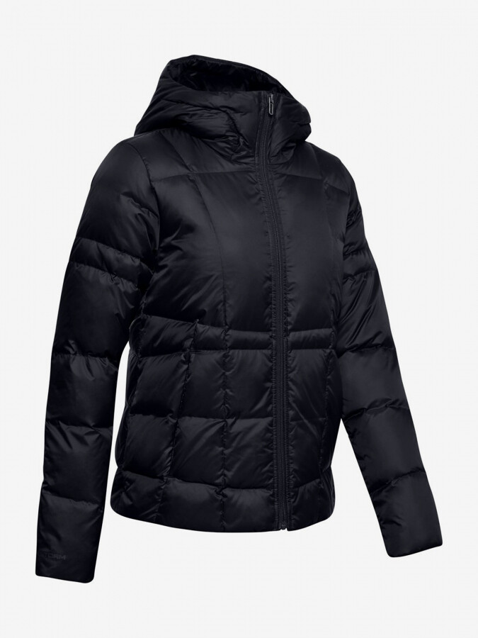 Bunda Under Armour Down Hooded Jkt-Blk