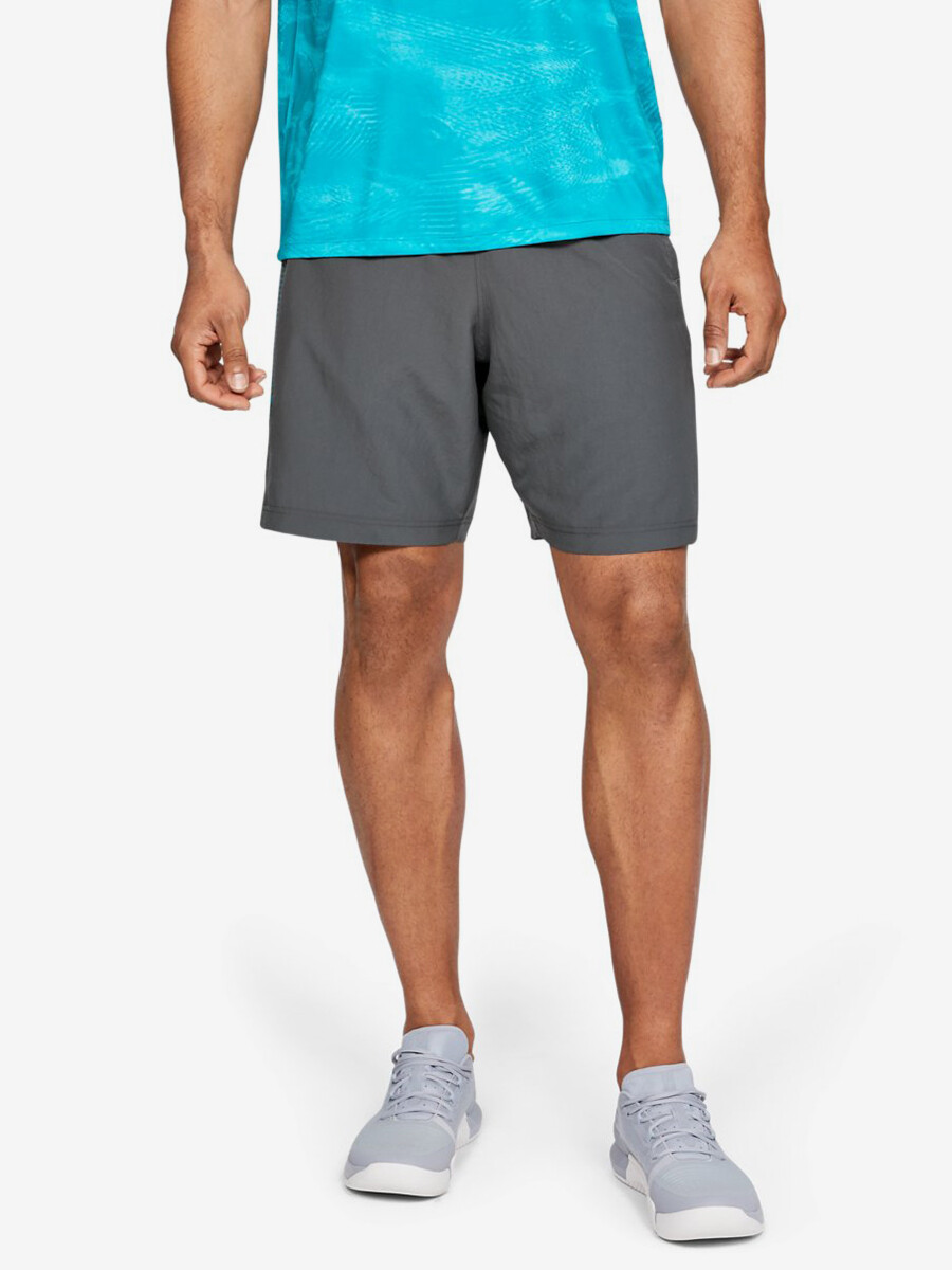Kraťasy Under Armour Woven Graphic Shorts-Gry