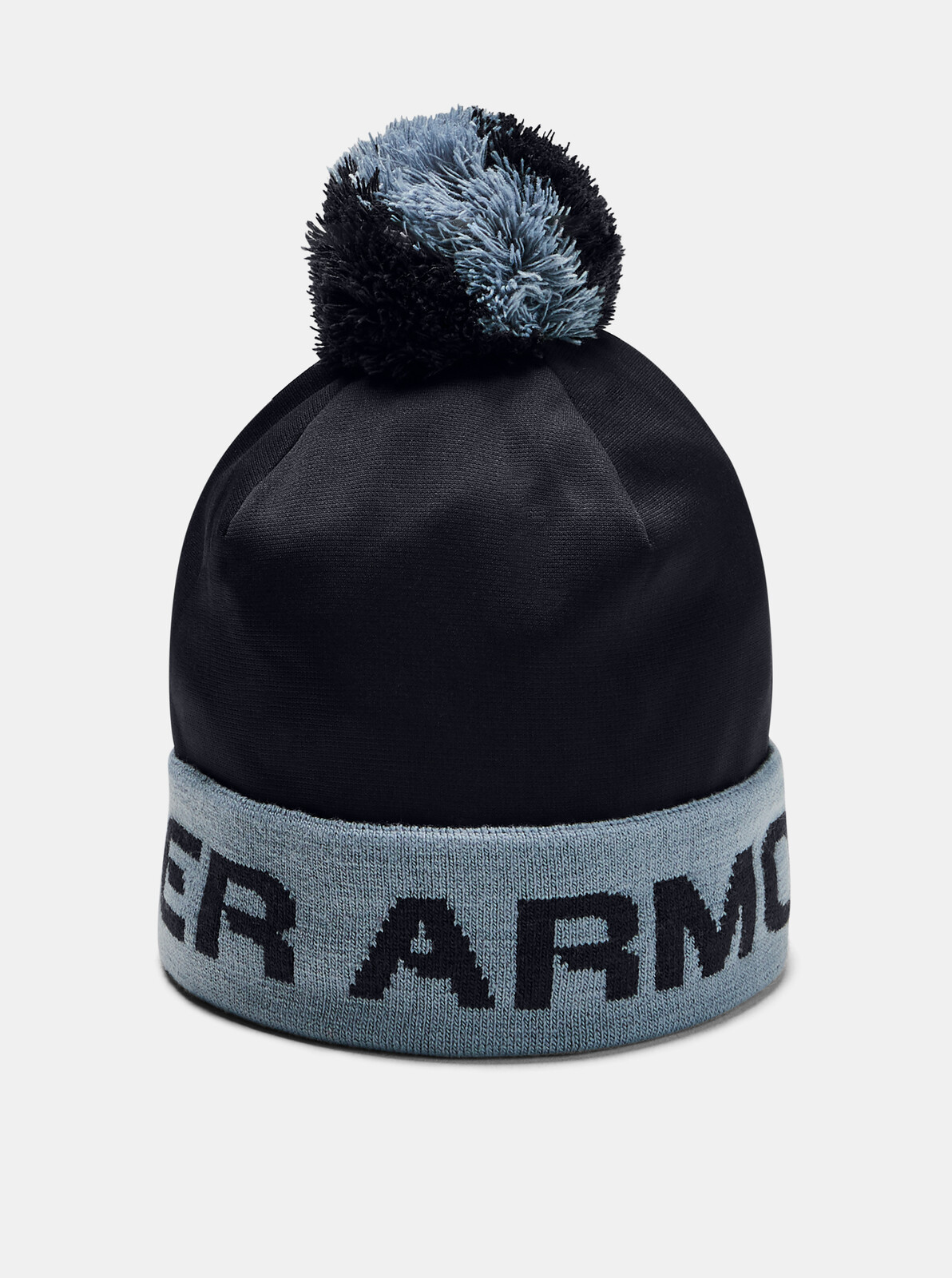 Čepice Under Armour Boy\'S Gametime Pom Beanie-Blk