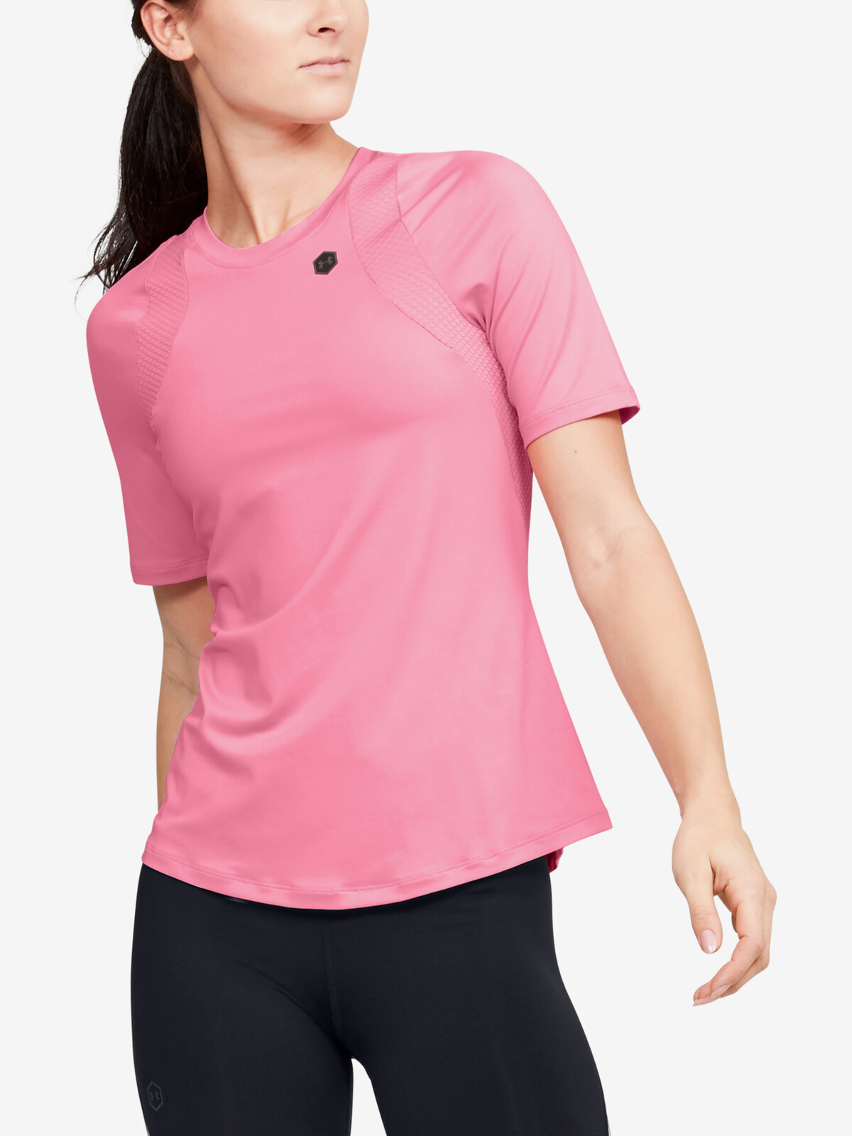 Under Armour Tričko Rush SS-PNK - Dámské