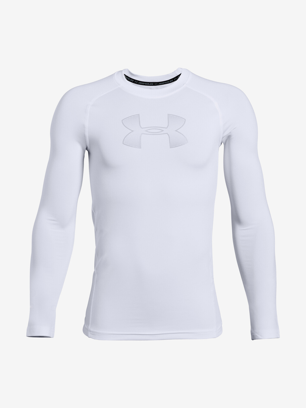 Under Armour Tričko HeatGear Armour LS-WHT - Kluci