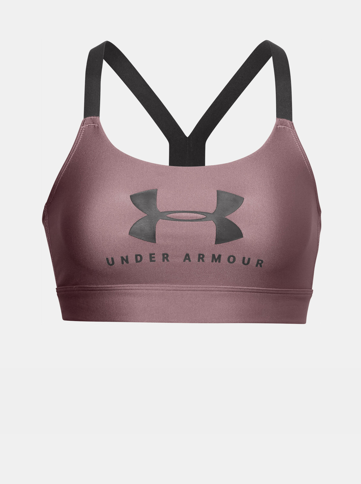 Fialová sportovní podprsenka Sportstyle Under Armour