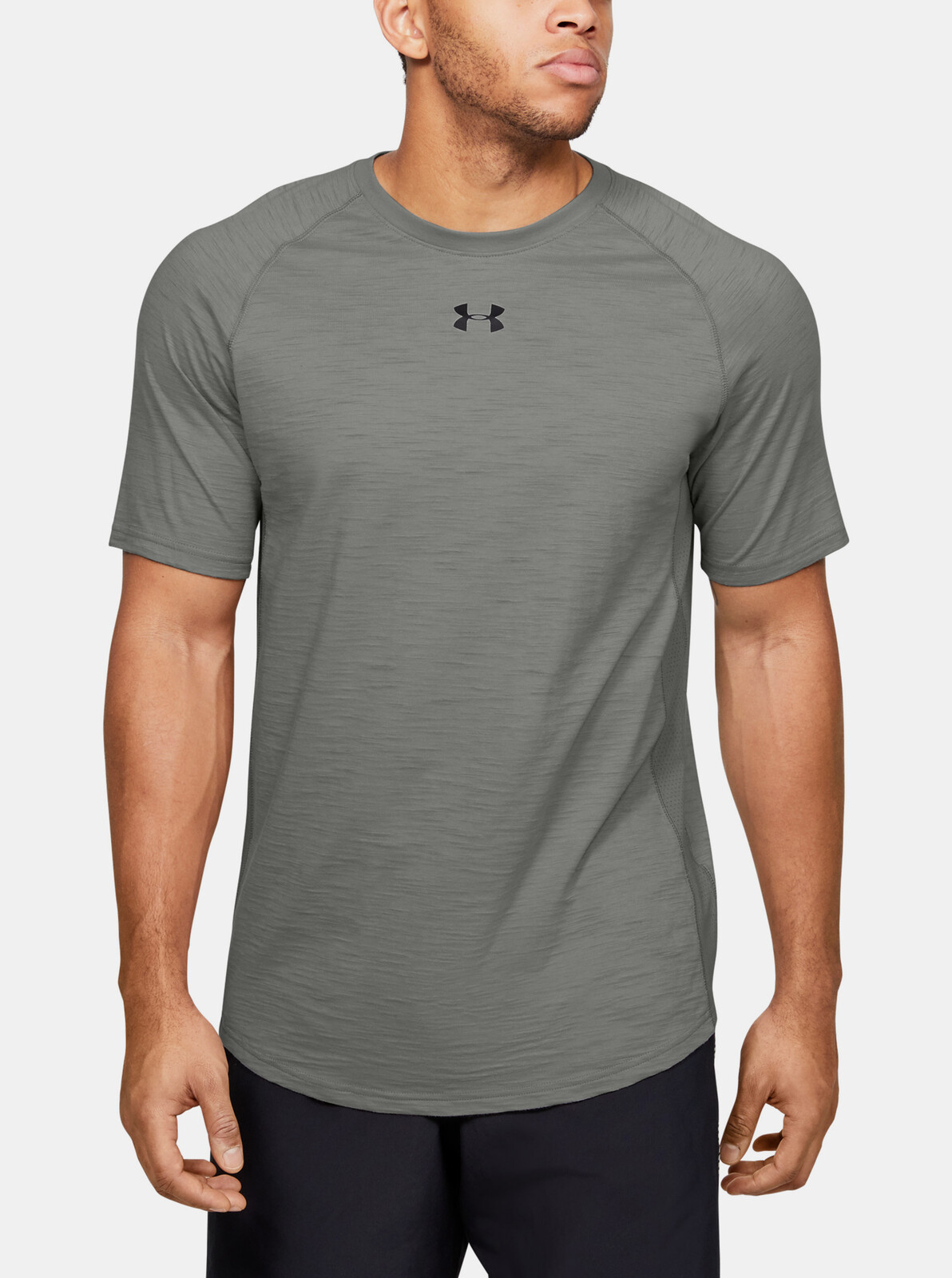 Šedé pánské triko Charged Under Armour