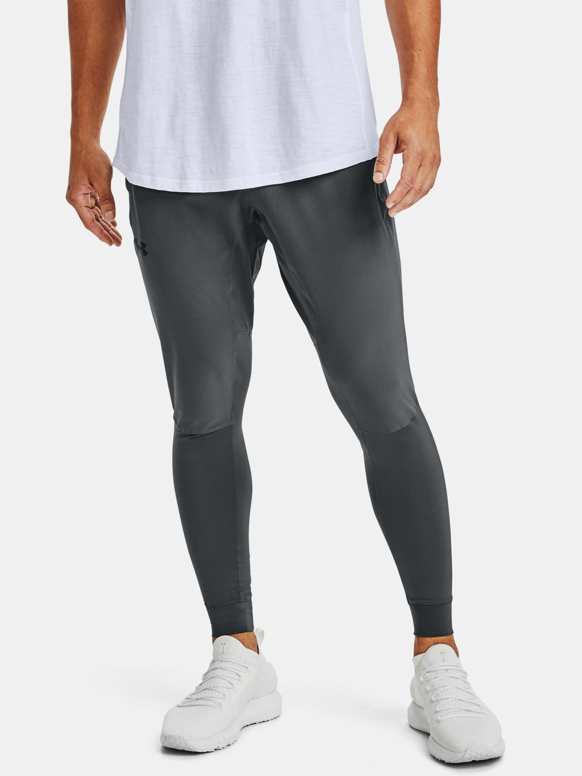 Under Armour Tepláky HYBRID PANTS-GRY - Pánské