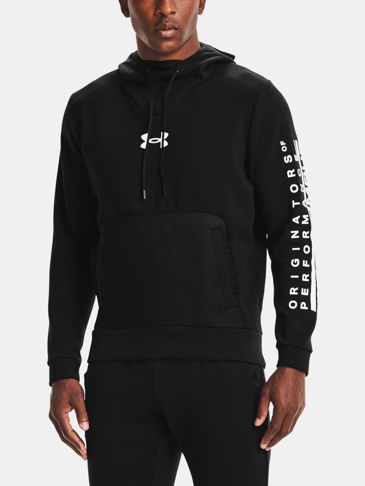 Mikina Under Armour UA Sportstyle Apollo Hoodie-BLK