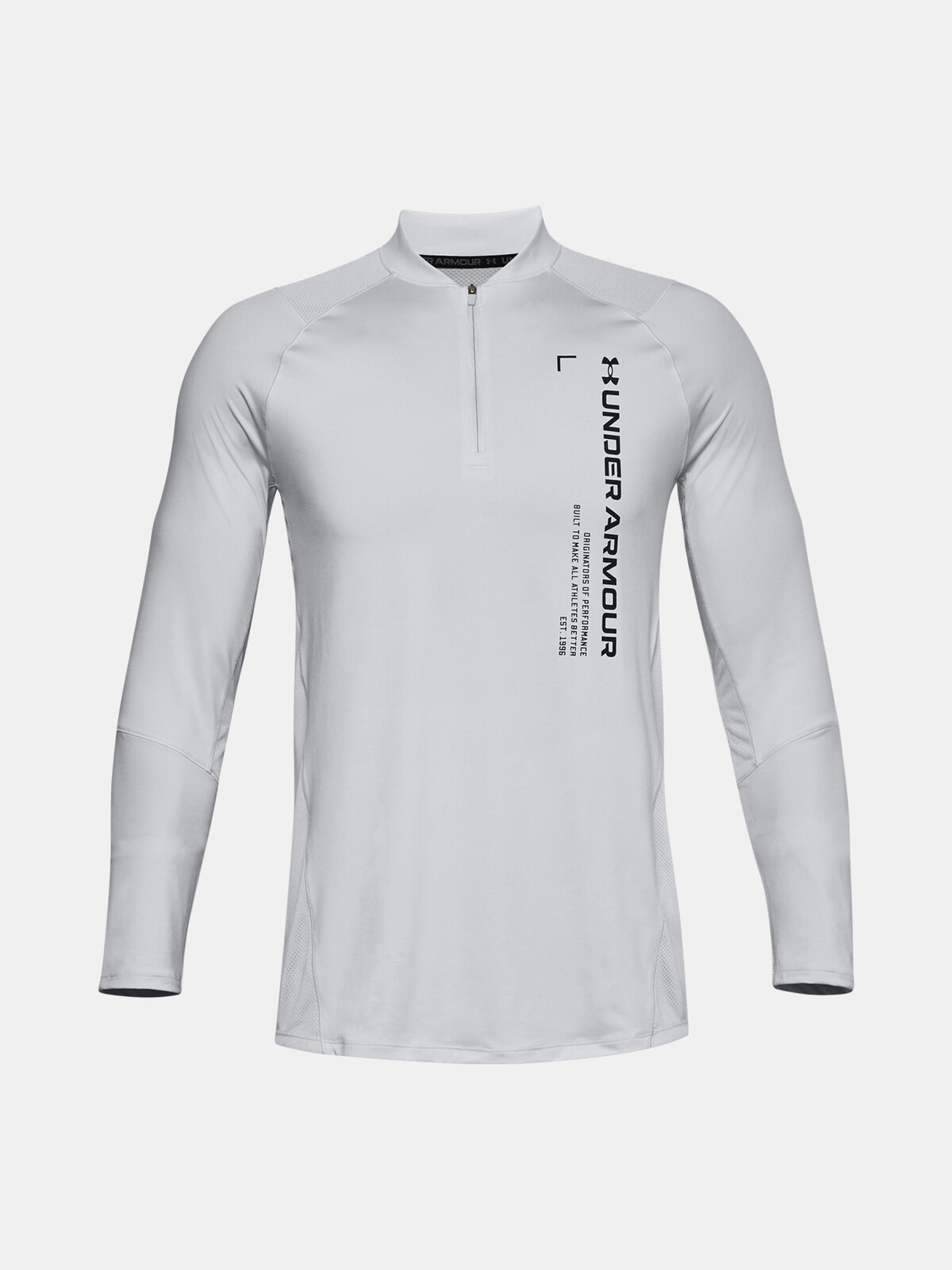 Tričko Under Armour UA MK-1 Graphic 1/4 Zip-GRY