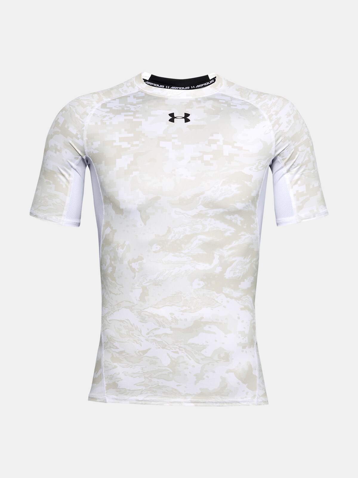 Under Armour Tričko UA ARMOUR HG Print SS-WHT - Pánské