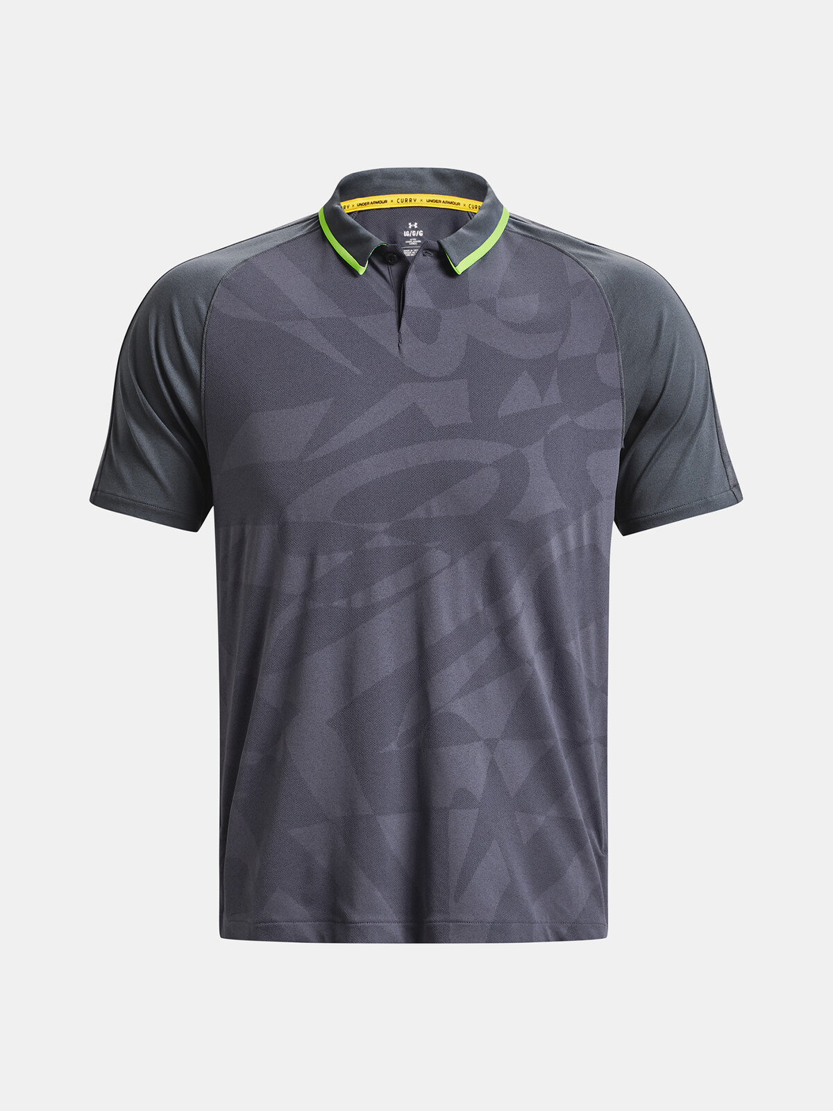 Under Armour Tričko UA Curry Souvenir Jacq Polo-GRY - Pánské