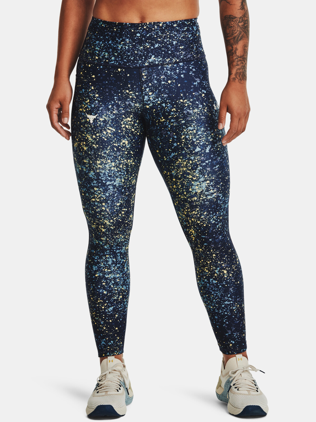 Under Armour modré sportovní legíny