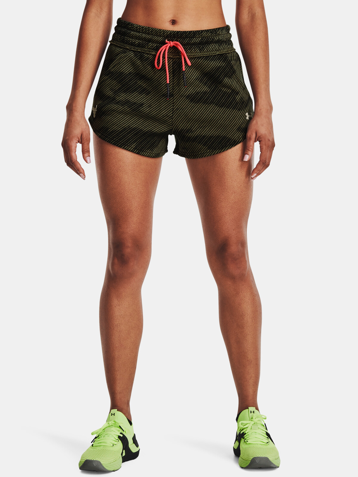 Under Armour Project Rock zelené šortky
