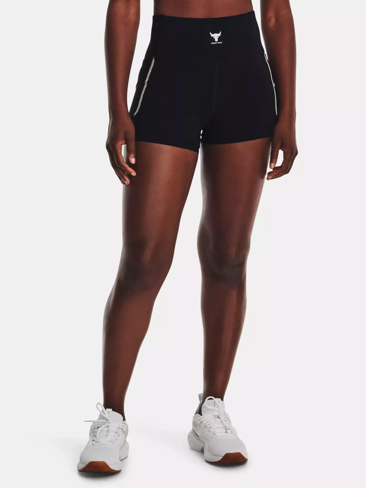 Sportovní legíny Under Armour Pjt Rock Meridian černé