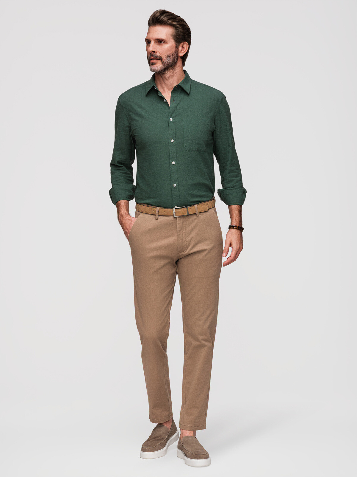 Pánské chino kalhoty Ombre REGULAR FIT