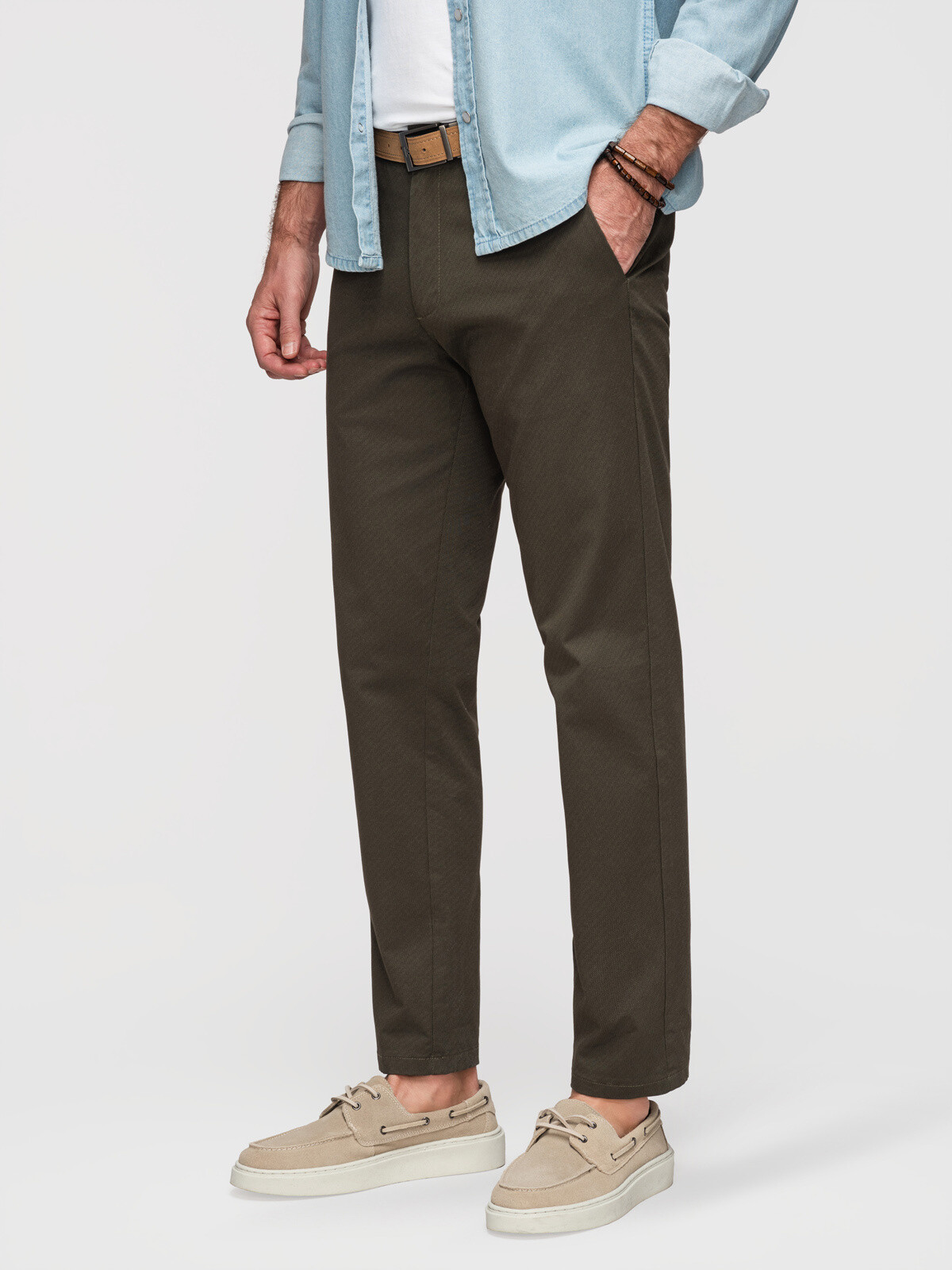 Ombre chino kalhoty REGULAR FIT