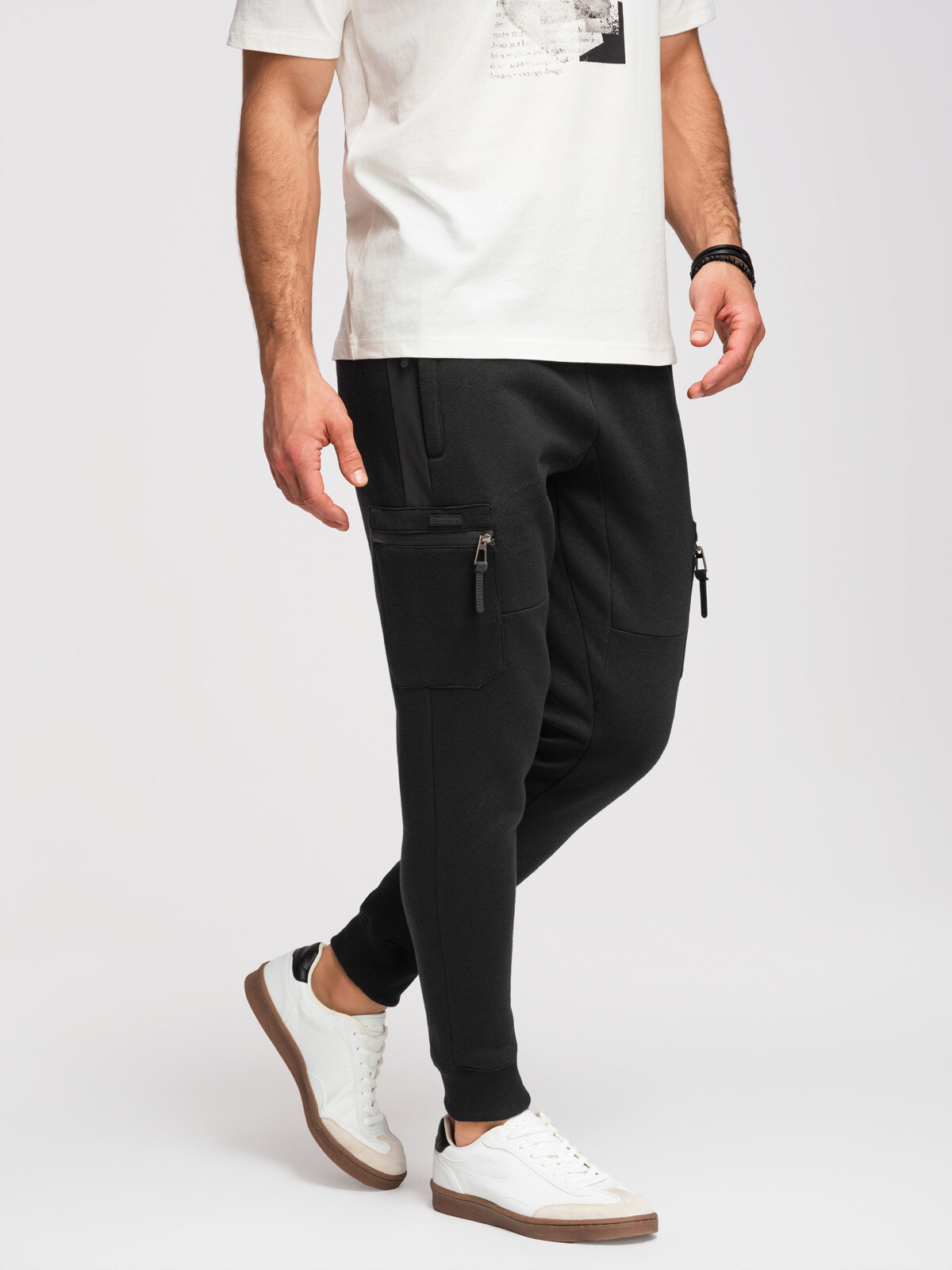 Pánské jogger tepláky s kapsami Ombre