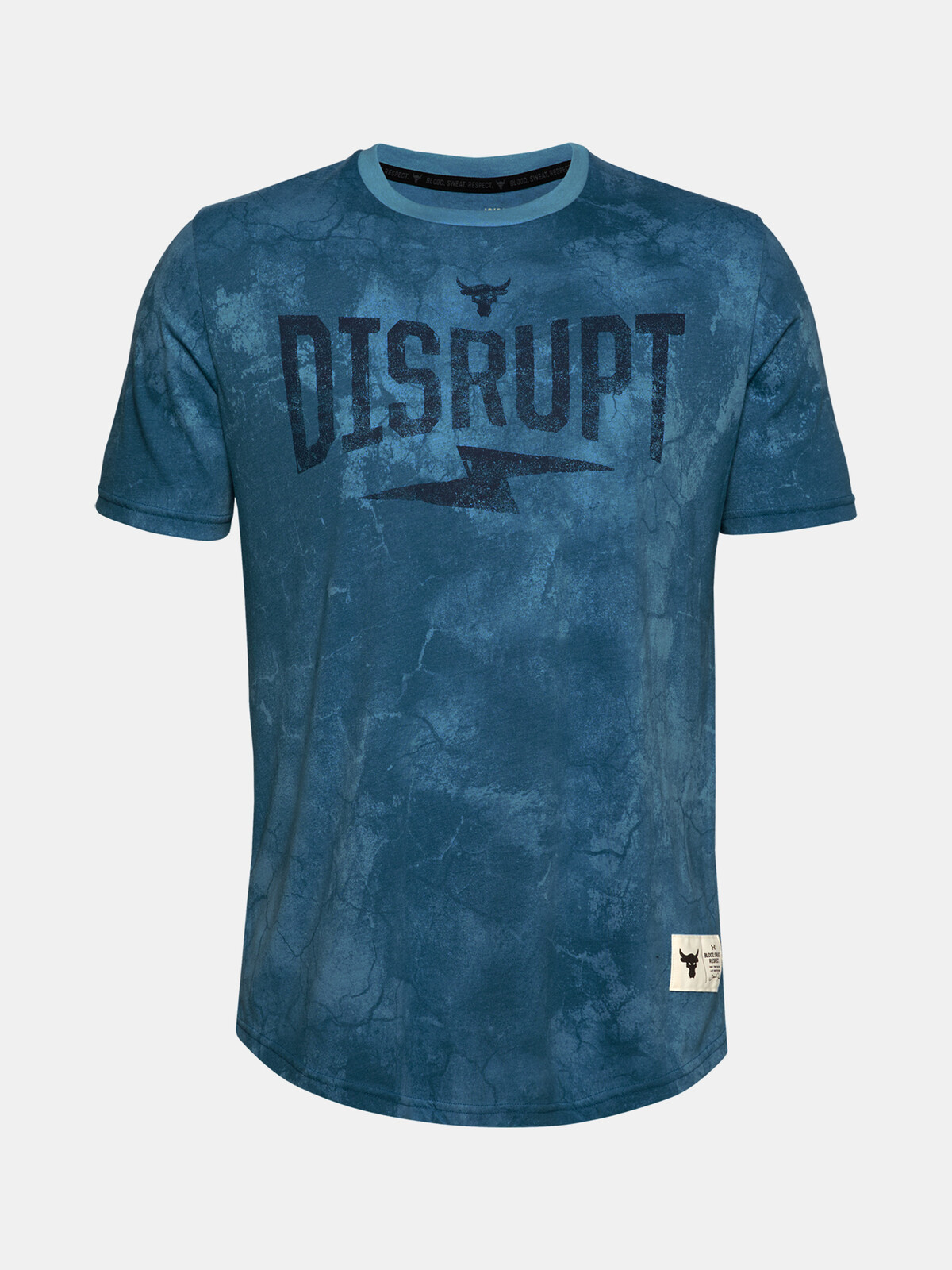 Under Armour Triko PROJECT ROCK DISRUPT SS-BLU