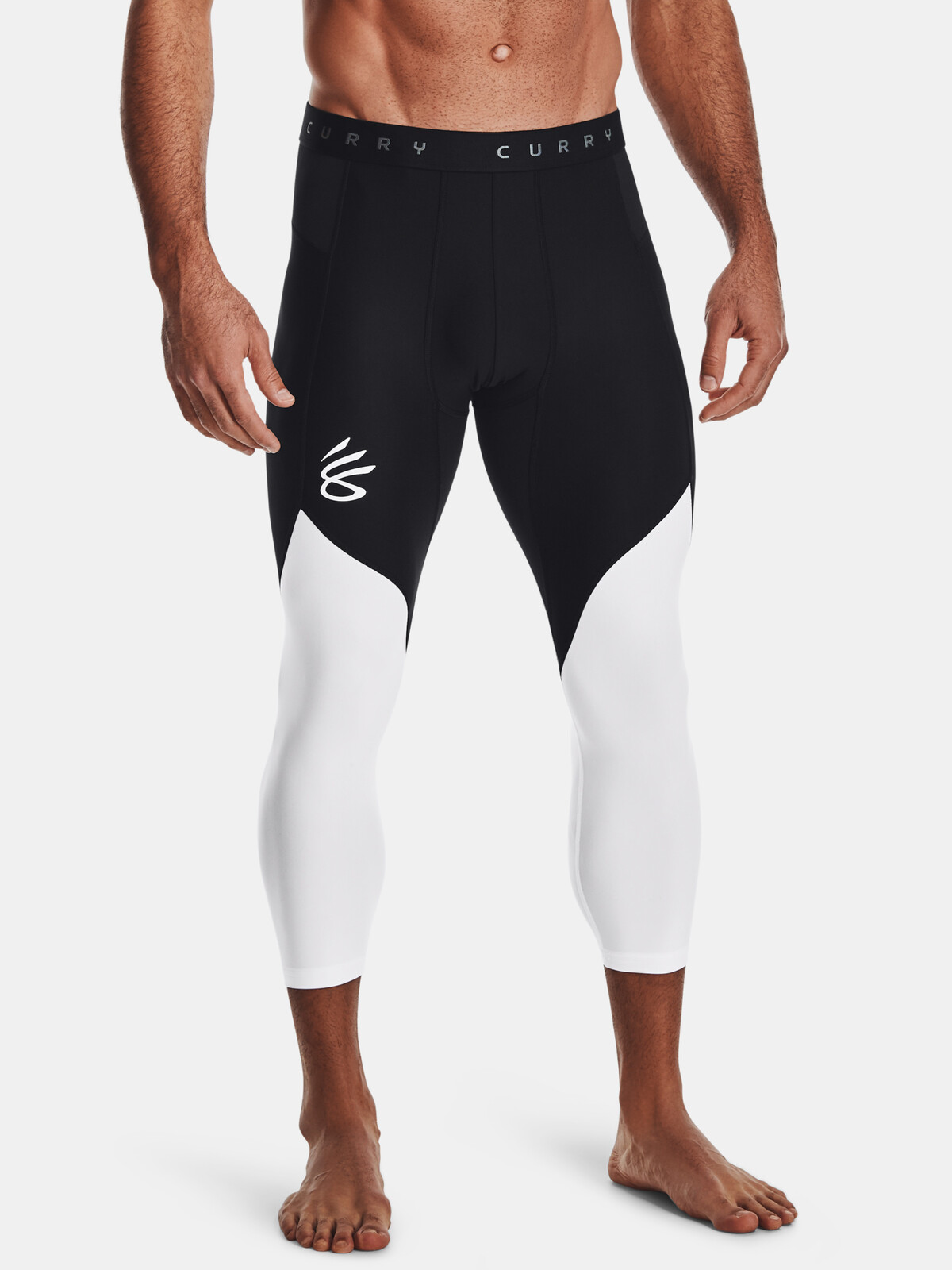 Pánské legíny Under Armour CURRY UNDRTD 3/4 TIGHT-BLK