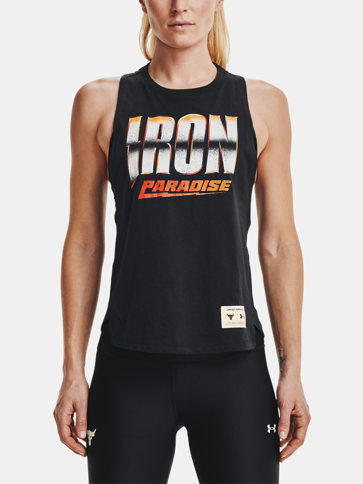 Under Armour tílko Prjct Rock Iron Tank-BLK