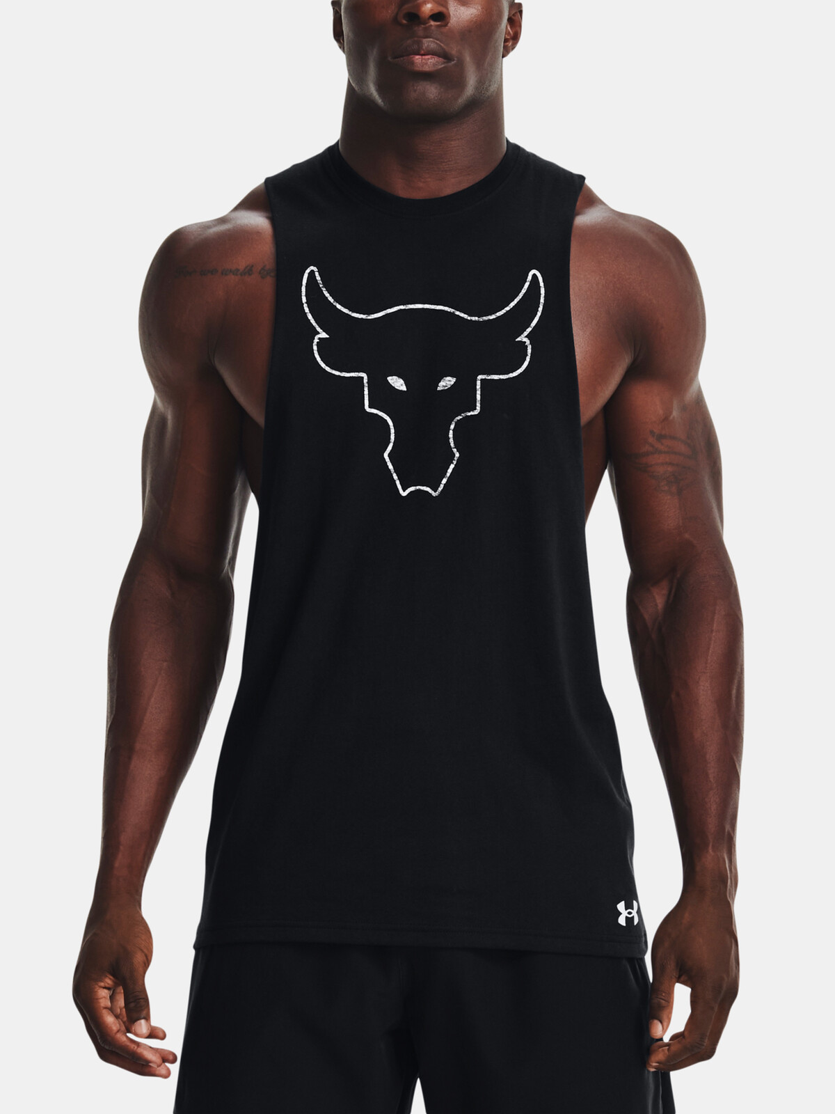 Under Armour UA Pjt Rock Brahma Bull Tank - Černé