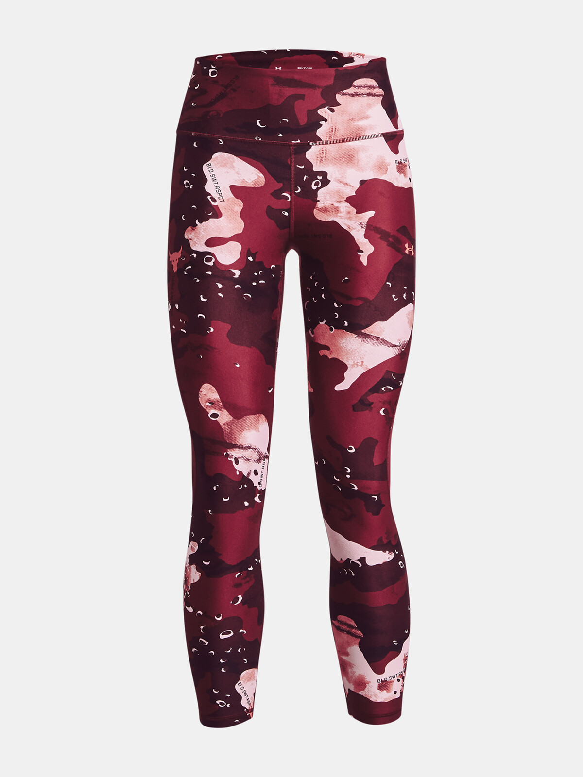 Under Armour Legíny UA Prjct Rock Prt Ankle Leg-RED