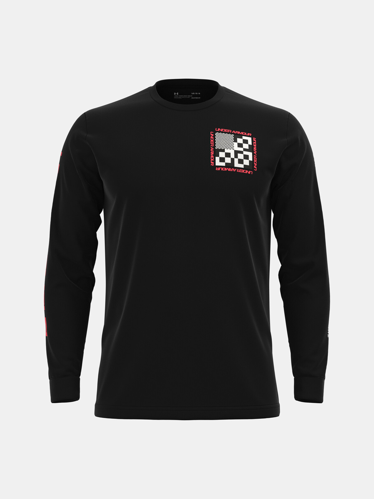 Pánské triko Under Armour UA GEO PRINT LS-BLK