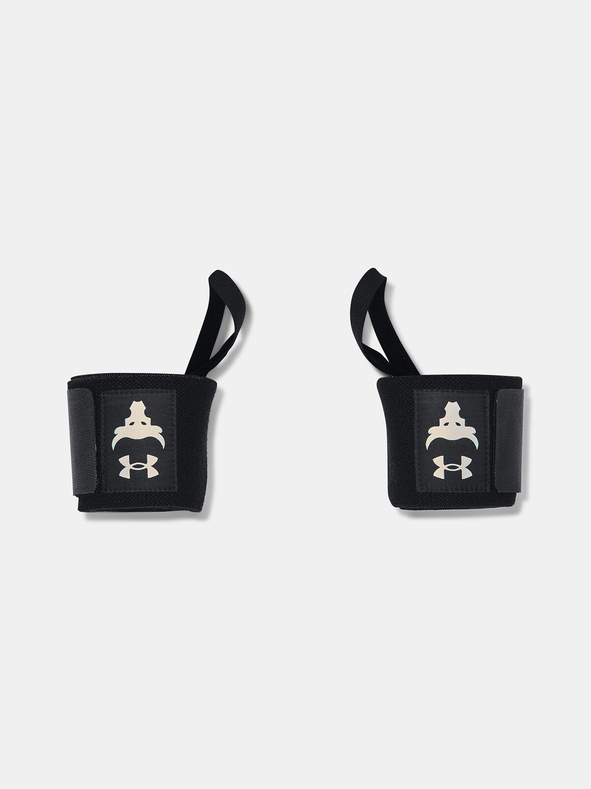 Under Armour Popruhy na zápěstí UA Project Rock Wrist Wraps-BLK - unisex