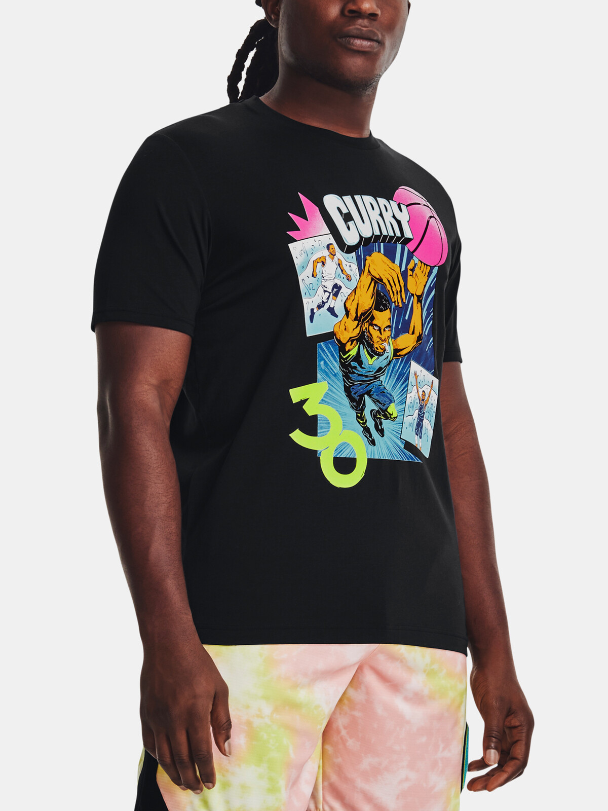 Pánské triko Under Armour UA CURRY COMIC BOOK