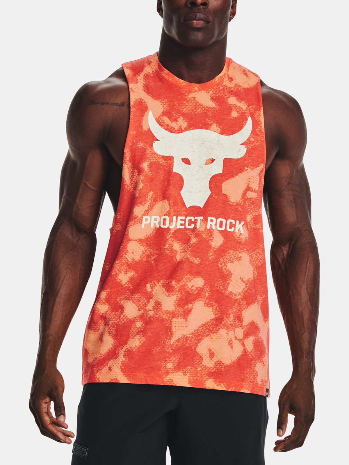 Under Armour tank top oranžový