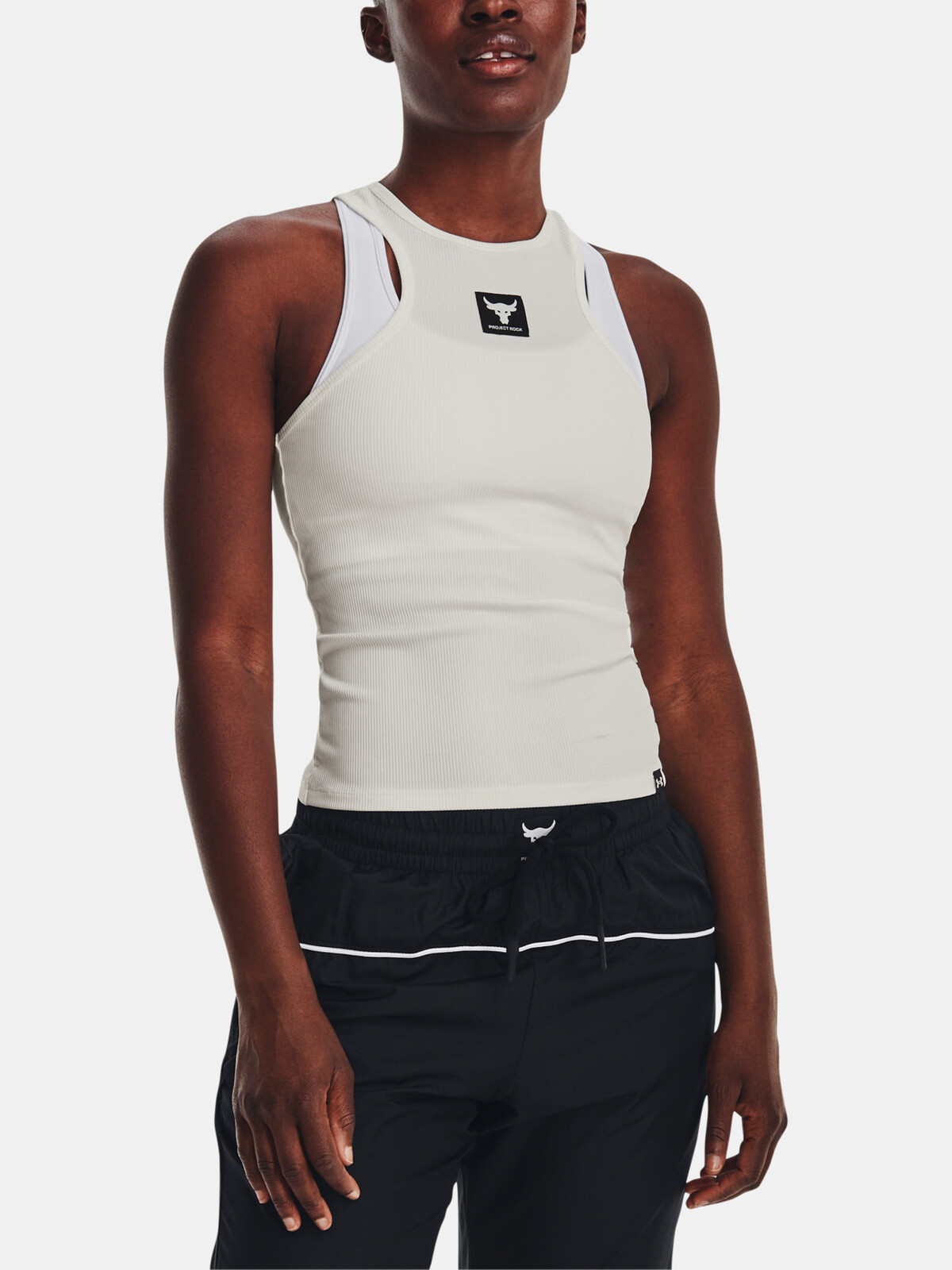 Dámský ribbed top Under Armour Pjt Rock