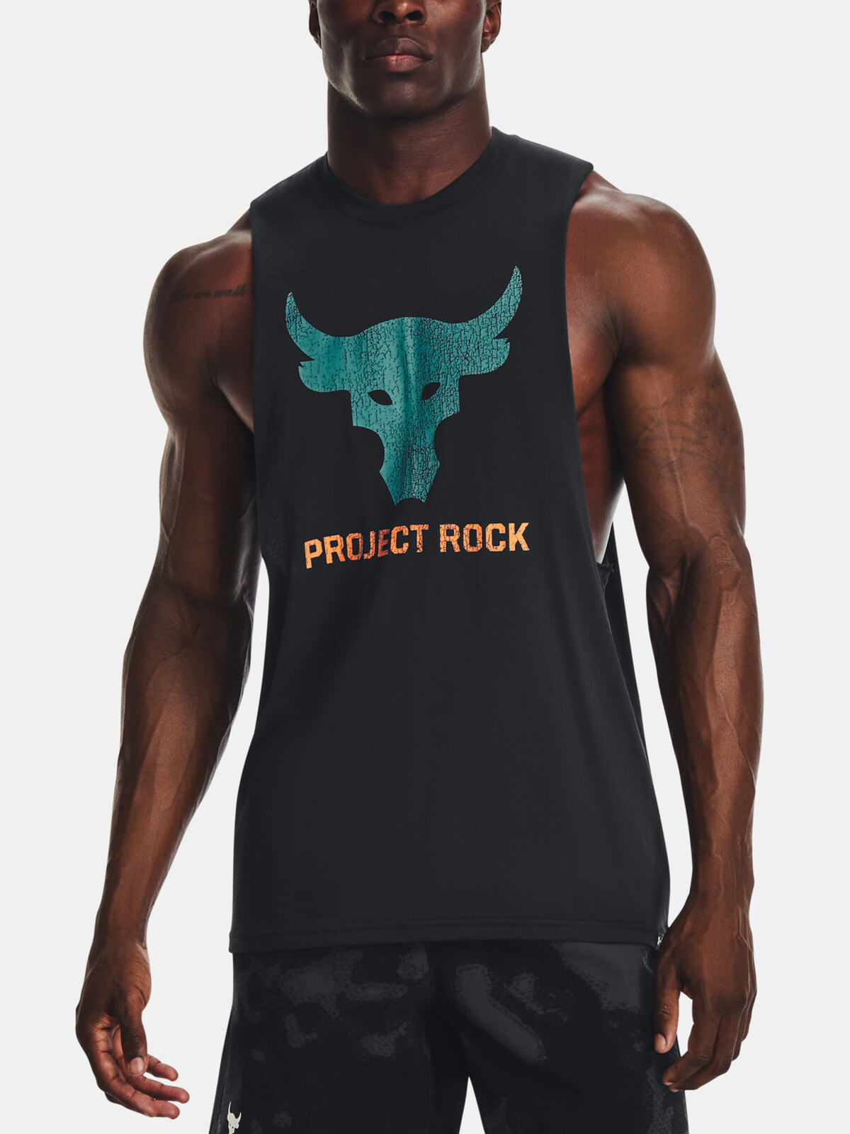 Under Armour UA PJT ROCK BRAHMA BULL TANK-BLK