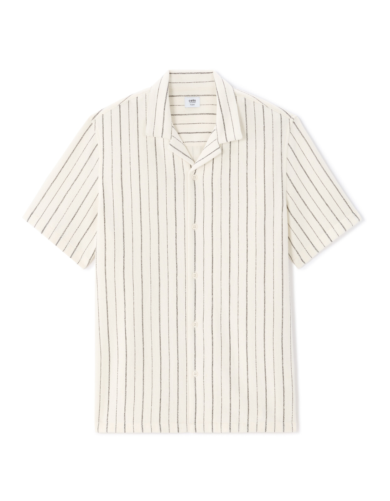 Celio Nastripe7 Košile s krátkým rukávem - pánská