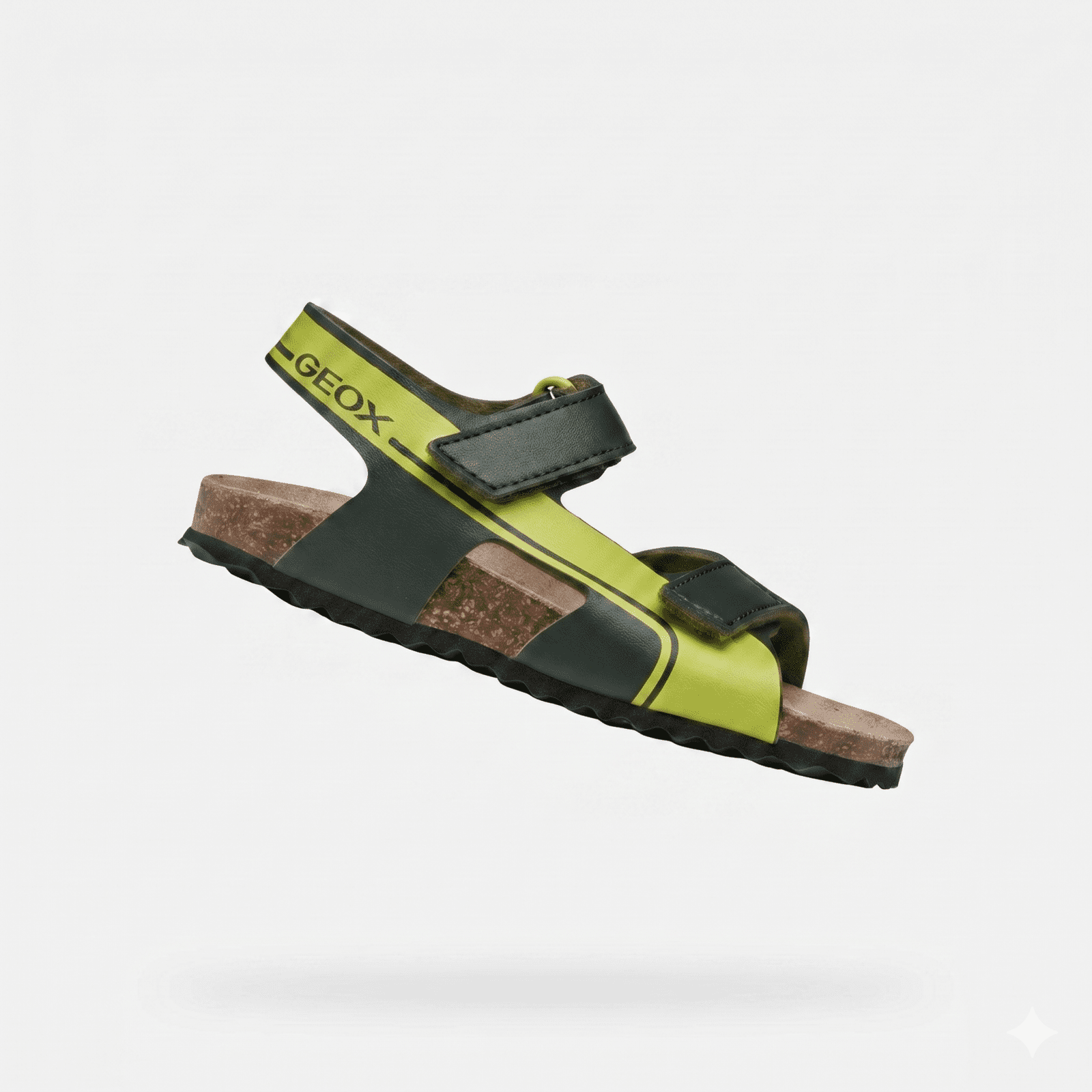 Zelené sandály Geox Ghita pro kluky